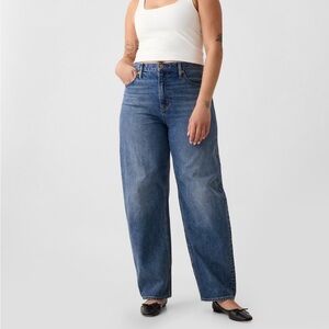 High Rise Barrel Jean